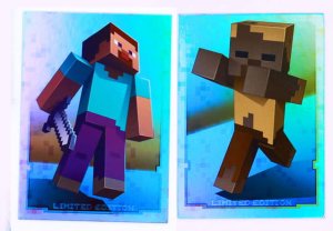  2 karty Limited Edition  - MINECRAFT 2020