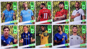 2025 TOP CLASS zestaw  10 x karty HOLO GIANT Giants 