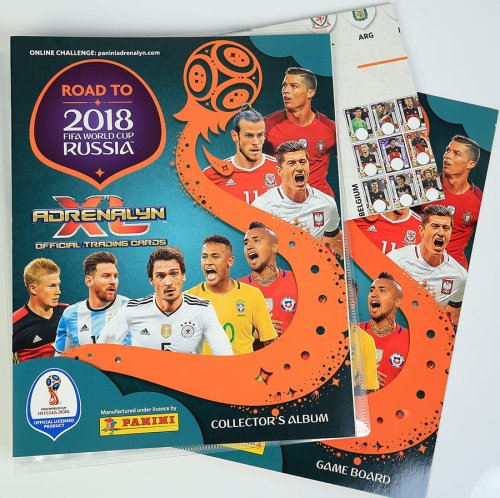 2018 ROAD TO WORLD CUP russia - ALBUM + plakat + plansza do gry fantop.pl