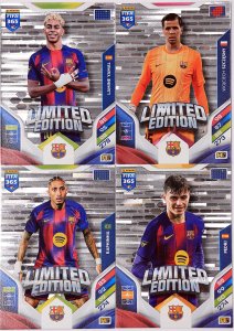 4 karty Limited FC BARCELONA 2026 FIFA 365 YAMAL SZCZESNY PEDRI RAHINHA