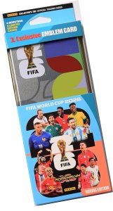 2026 FIFA WORLD CUP -  NORDIC PENCIL TIN płaska puszka Emblem