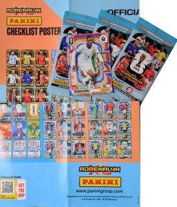 3 saszetki + PLAKAT Nordic + 1 Limited  2026 FIFA WORLD CUP panini