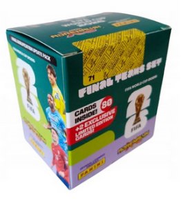 BOX FINAL TEAM SET 80 karty 2 Limited 2026 FIFA WORLD CUP 