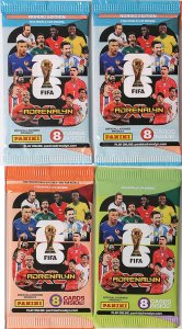 4 saszetki 32 karty MIX 2026 FIFA WORLD CUP  NORDIC 