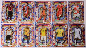 Promo 10 karty Limited MIX standard 2026 WORLD CUP panini 