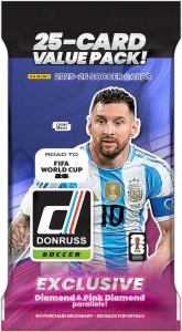 DONRUSS FAT PACK Exclusive FIFA WORLD CUP 2026 karty 25
