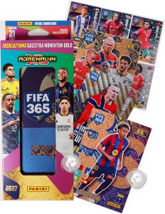 PUSZKA Pencil Tin MOMENTUM YAMAL Invincible 2027 FIFA 365   Gold Haaland