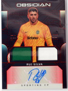 Autograf karta RUI SILVA Portugal OBSIDIAN 69/75 Panini 2025/2026
