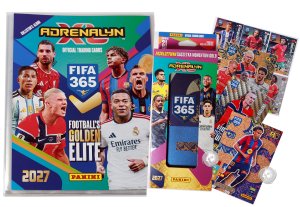 ALBUM + PUSZKA Pencil Tin MOMENTUM YAMAL Invincible 2027 FIFA 365  Gold Haaland 