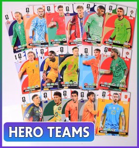 13 -513 HERO wybór kart  2026 WORLD CUP panini