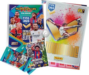 2027 FIFA ALBUM + PLANSZA do gry + YAMAL LIMITED + 2 saszeetki
