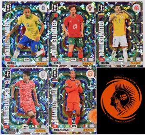 5 karty LIMITED HOLOGRAM  2026 FIFA WORLD CUP