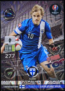 PUKKI Teemu - LIMITED EDITION - Road to Euro 2016 