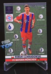 LEWANDOWSKI GOAL MACHINE - Champions League 2015 Panini Adrenalyn XL 
