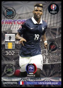POGBA Paul  LIMITED EDITION - Road to Euro 2016 