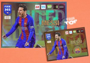 1 MESSI XXL Duża karta - UPDATE FIFA 365 2017  