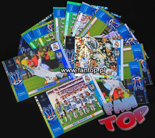 LA DECIMA REAL MADRID PANINI ADRENALYN XL CHAMPIONS LEAGUE 2014 2015 uefa