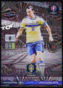 IBRAHIMOVIC Zlatan  LIMITED EDITION - Road to Euro 2016 