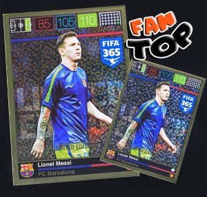 MESSI - Duża karta - XXL Limited Edition FIFA 2016