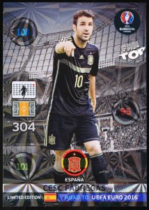 FABREGAS Cesc - LIMITED EDITION - Road to Euro 2016 