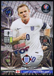 ROONEY Wayne - LIMITED EDITION - Road to Euro 2016