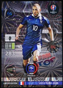 BENZEMA Karim - LIMITED EDITION - Road to Euro 2016