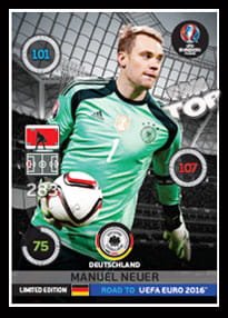 NEUER Manuel - LIMITED EDITION - Road to Euro 2016 
