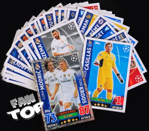 TOPPS CHAMPIONS LEAGUE 2015 2016 MATCH ATTAX