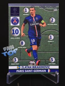 IBRAHIMOVIC GOAL MACHINE - Champions League 2015 Panini Adrenalyn XL 